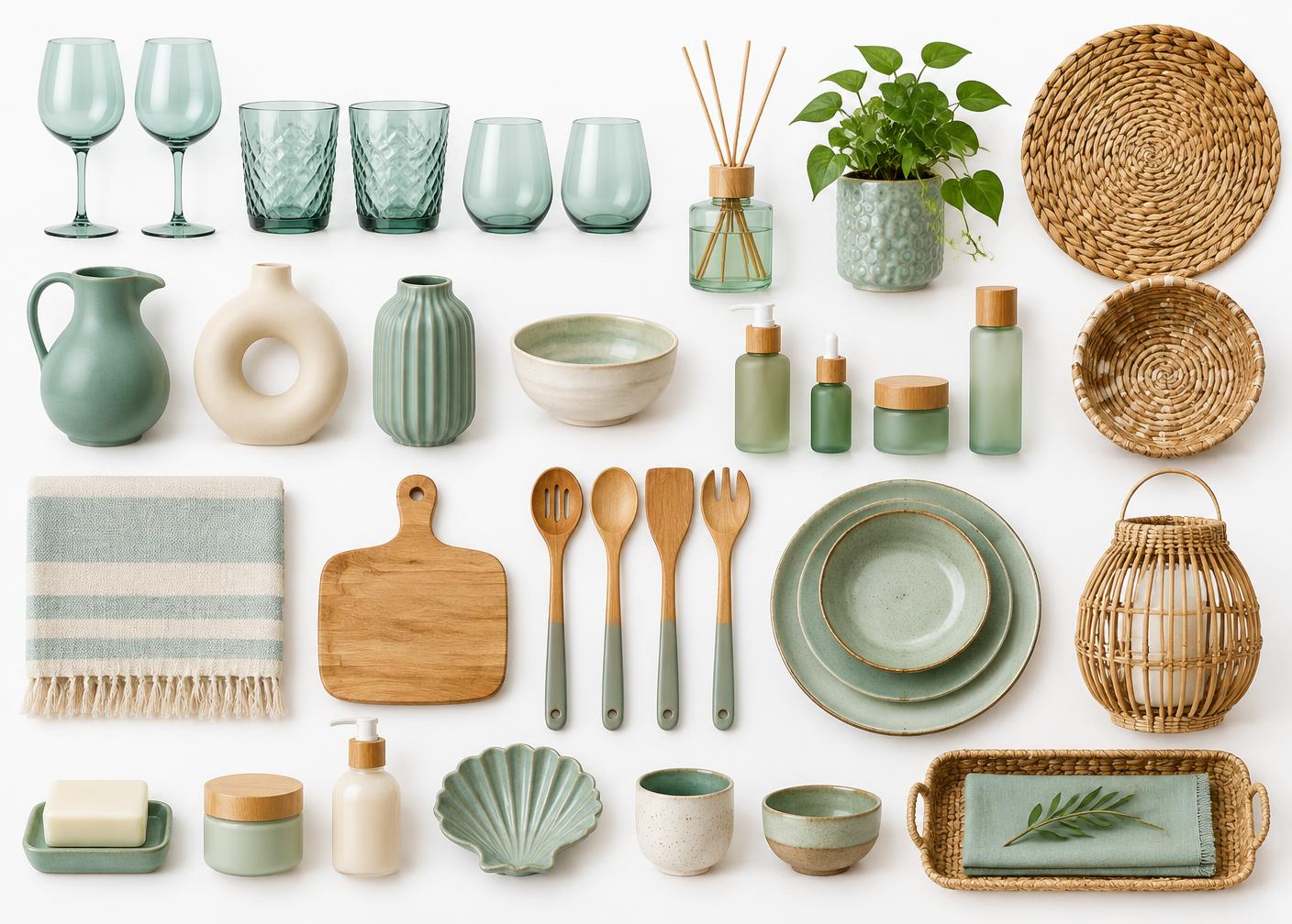 Seleção de produtos para casa